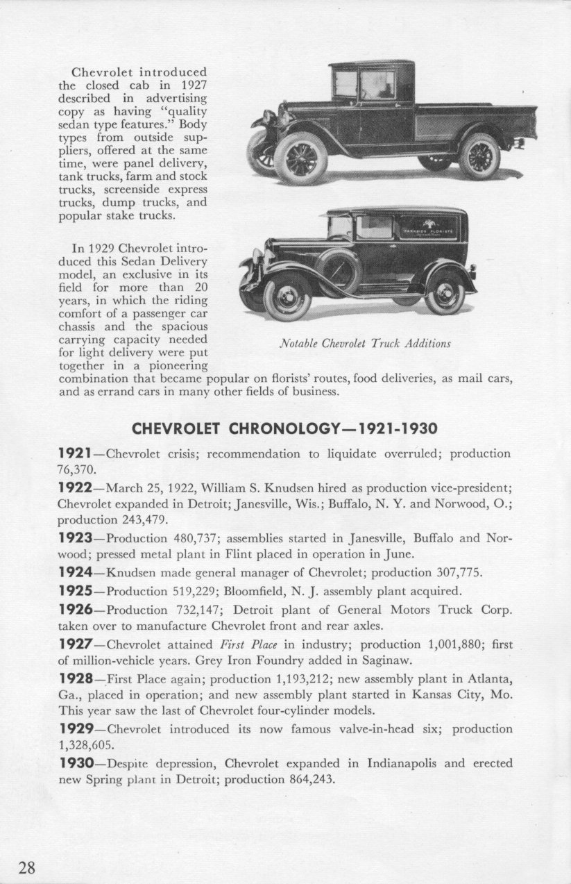 The Chevrolet Story - Published 1956 Page 24